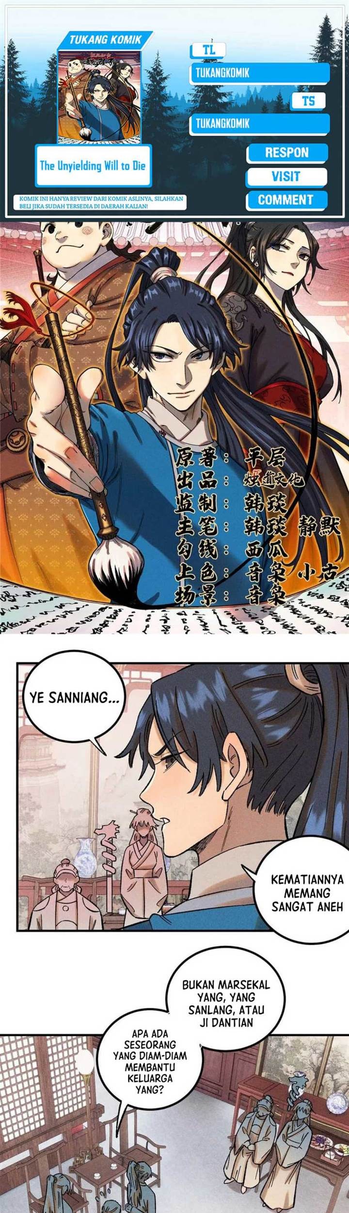 Baca Komik The Unyielding Will to Die Chapter 40 Gambar 1