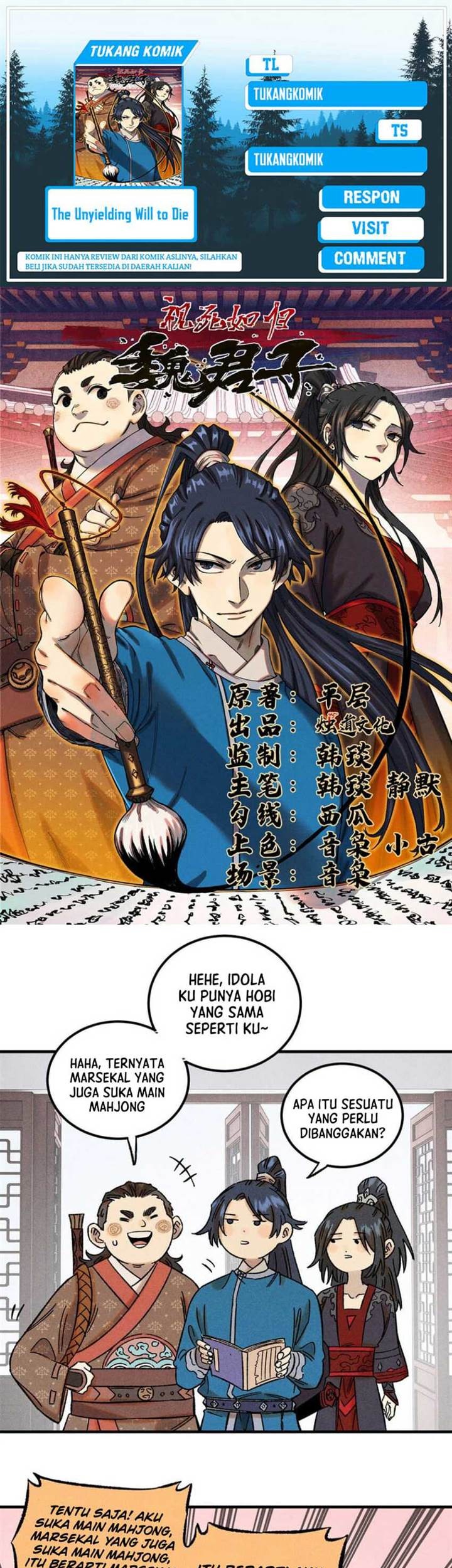 Baca Komik The Unyielding Will to Die Chapter 41 Gambar 1