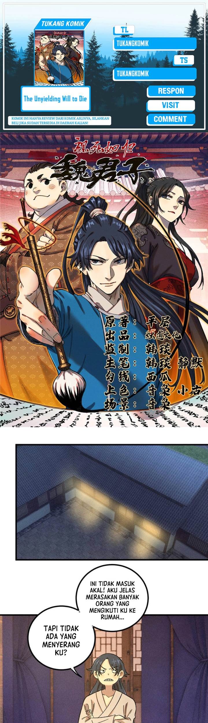 Baca Komik The Unyielding Will to Die Chapter 47 Gambar 1