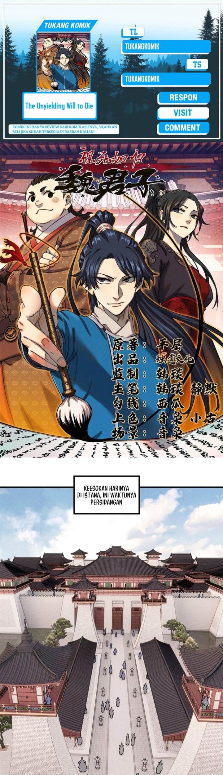 Baca Komik The Unyielding Will to Die Chapter 50 Gambar 1