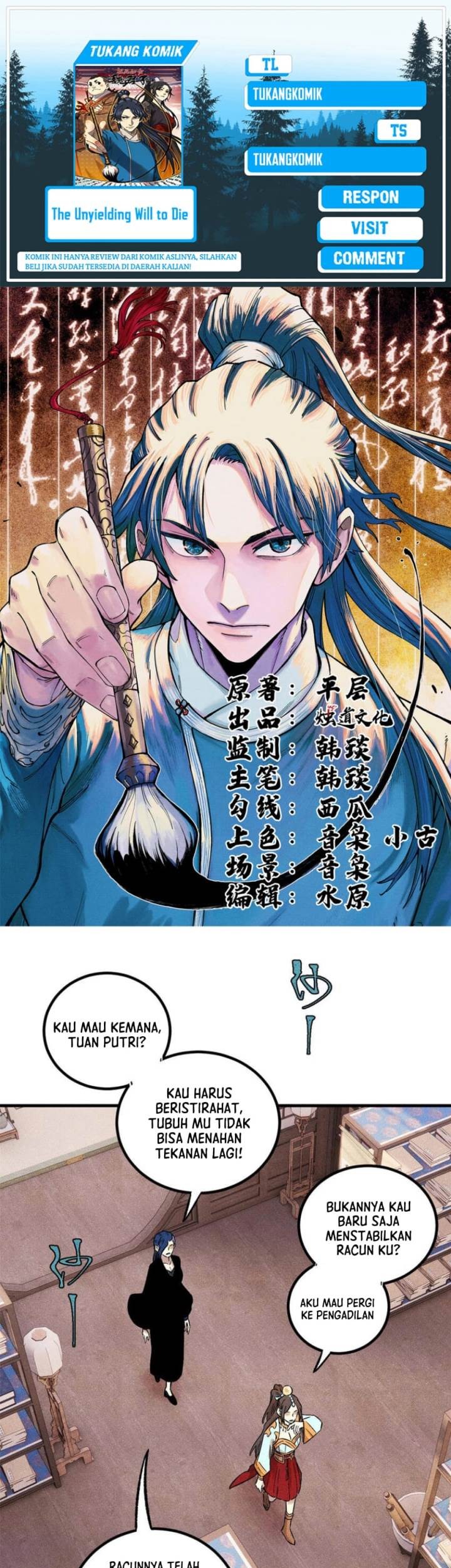 Baca Komik The Unyielding Will to Die Chapter 54 Gambar 1