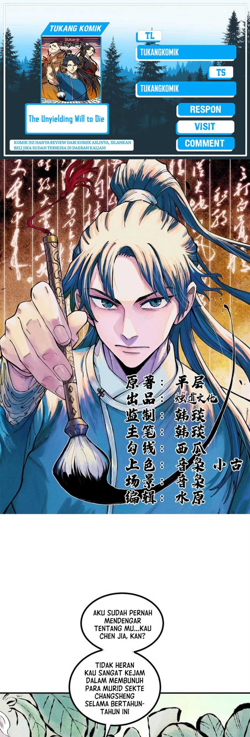 Baca Komik The Unyielding Will to Die Chapter 57 Gambar 1