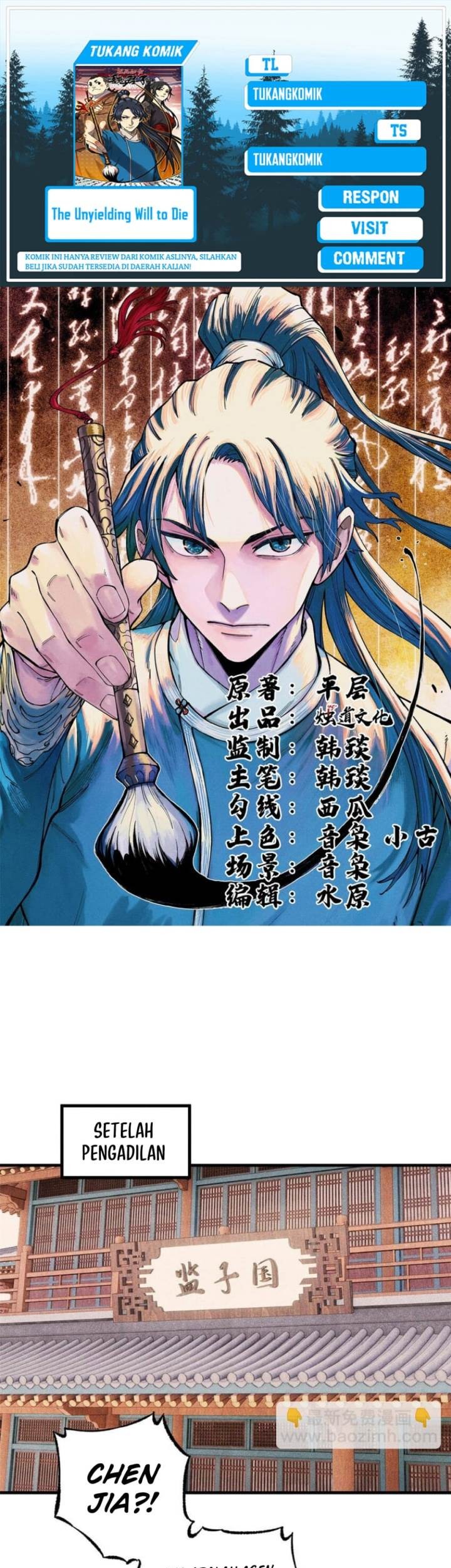 Baca Komik The Unyielding Will to Die Chapter 60 Gambar 1