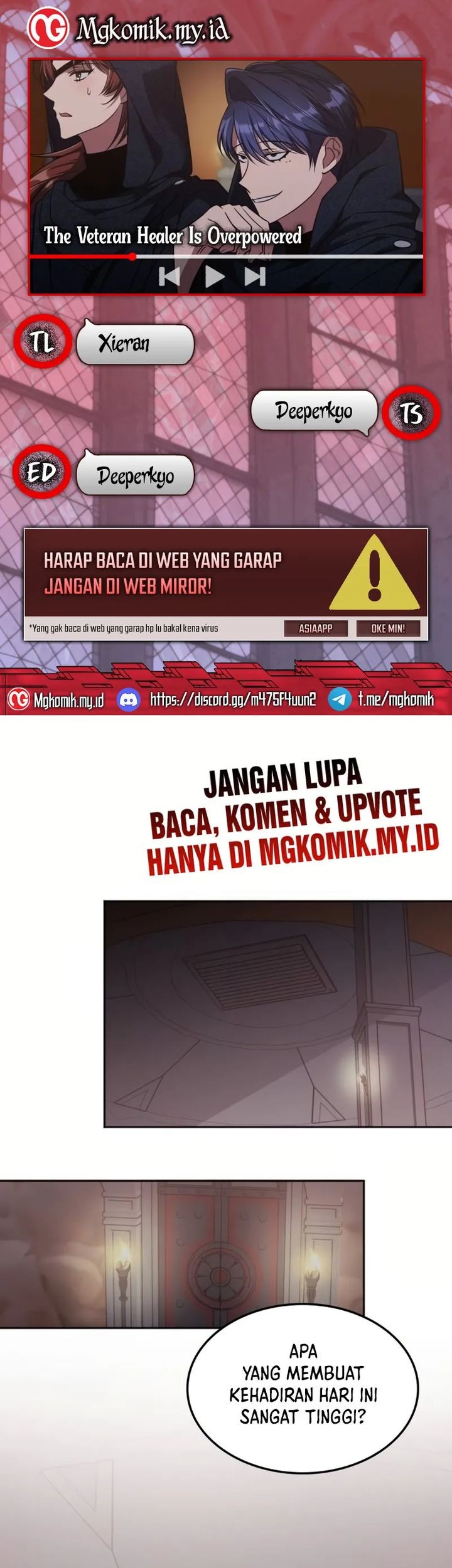 Baca Komik The Veteran Healer Is Overpowered Chapter 13 Gambar 1