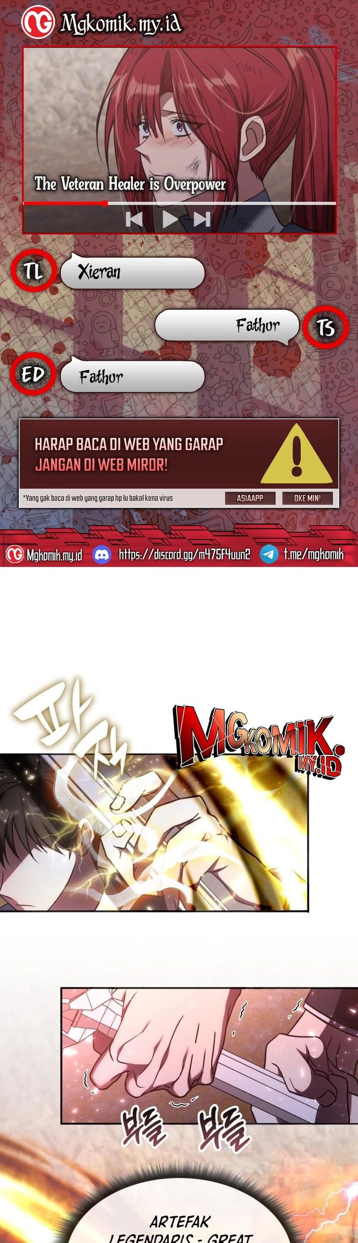 Baca Komik The Veteran Healer Is Overpowered Chapter 24 Gambar 1