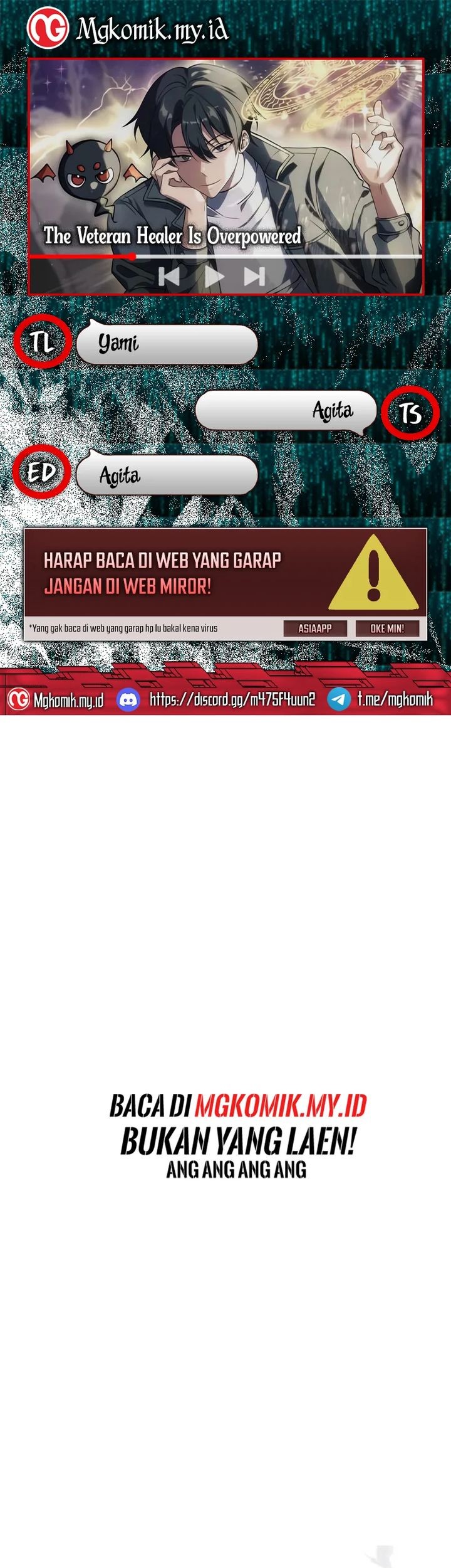 Komik The Veteran Healer Is Overpowered Chapter 34 gambar nomor 1