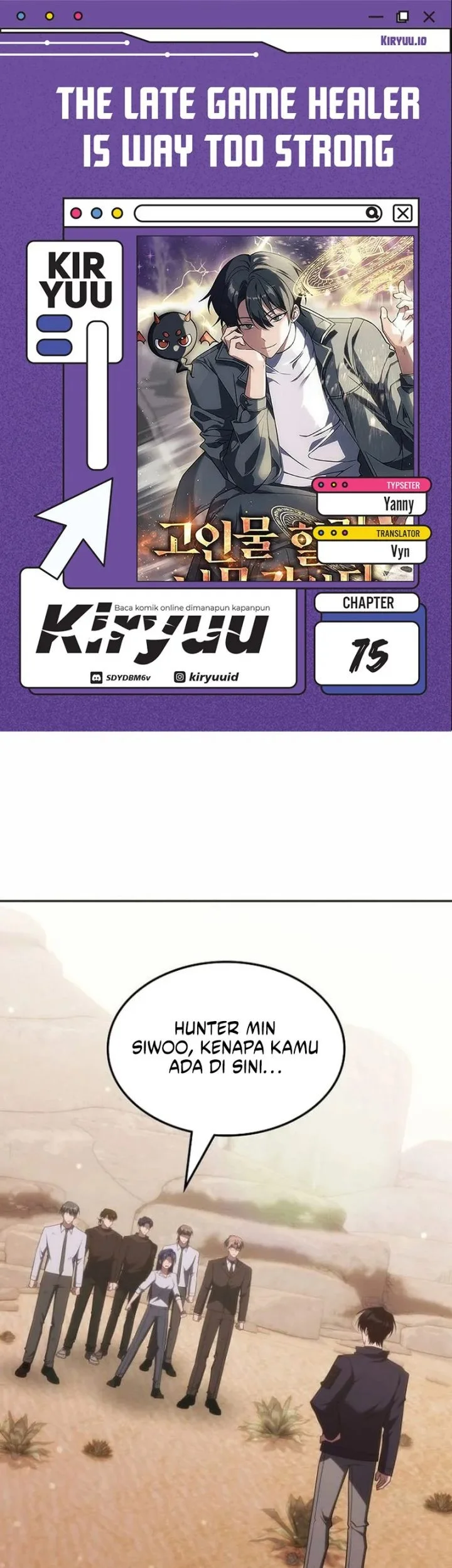 Komik The Veteran Healer Is Overpowered Chapter 75 gambar 1