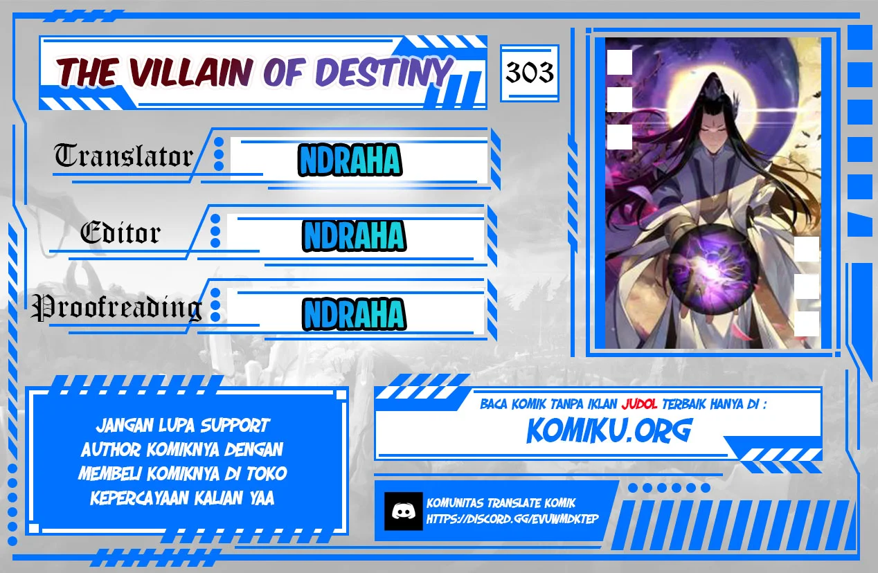 Komik The Villain Of Destiny Chapter 303 gambar nomor 1
