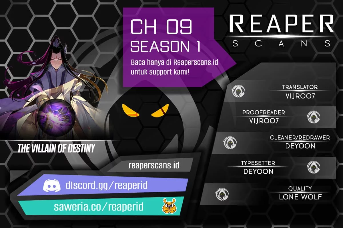 Komik The Villain Of Destiny Chapter 9 gambar nomor 1