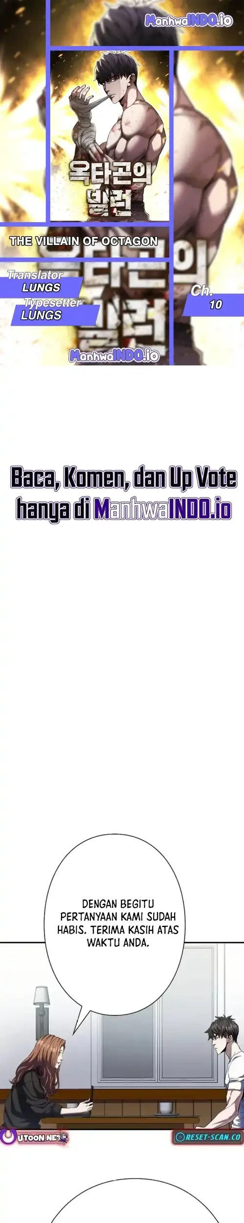 Komik The Villain of the Octagon (Born to Bleed) Chapter 10 gambar nomor 1