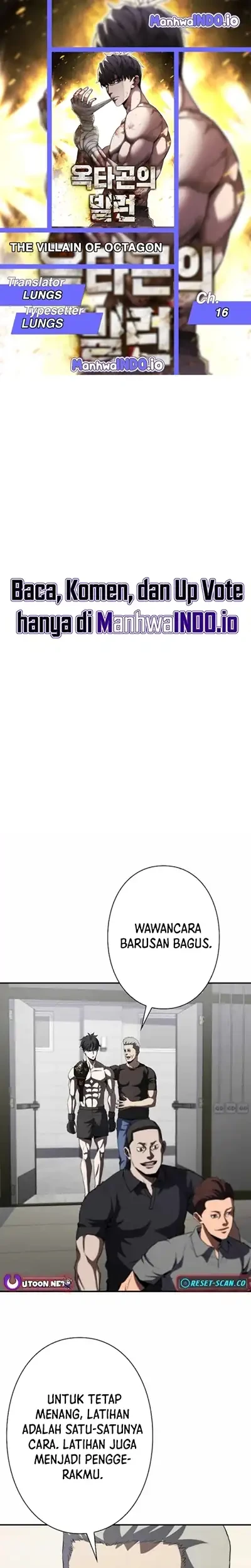 Komik The Villain of the Octagon (Born to Bleed) Chapter 16 gambar nomor 1