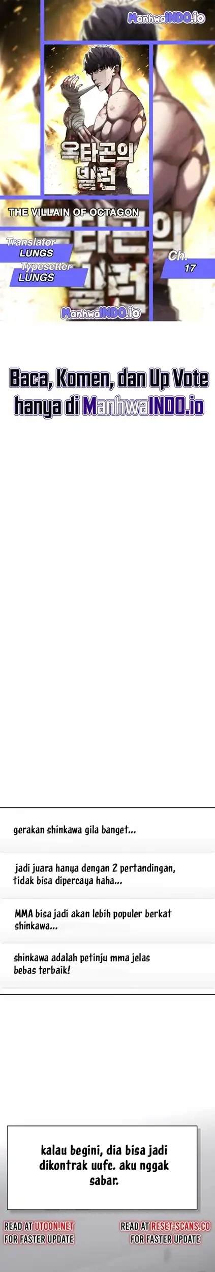 Komik The Villain of the Octagon (Born to Bleed) Chapter 17 gambar nomor 1