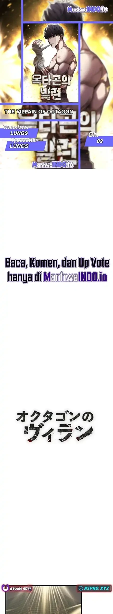 Komik The Villain of the Octagon (Born to Bleed) Chapter 2 gambar nomor 1