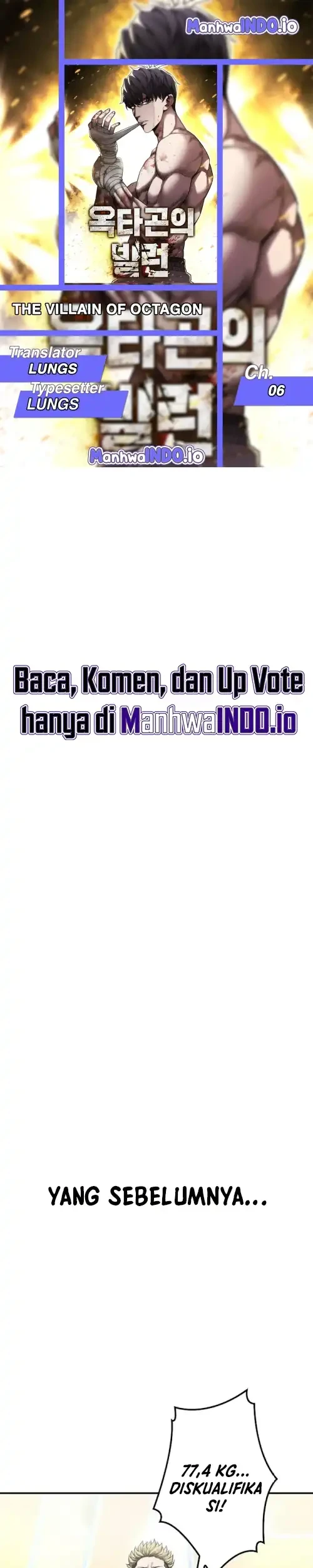 Komik The Villain of the Octagon (Born to Bleed) Chapter 6 gambar nomor 1