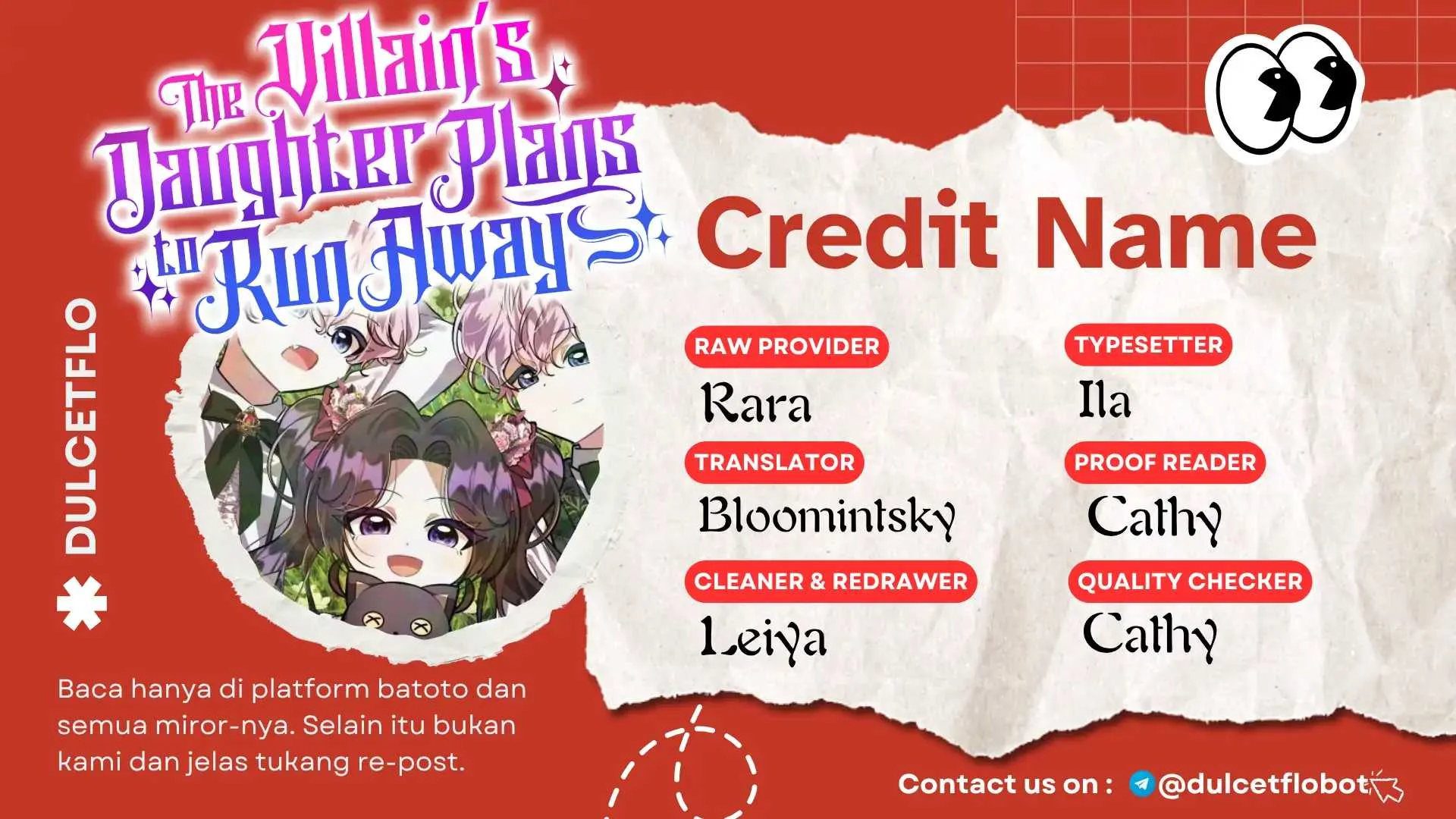 Manhwa The Villain’s Daughter Plans To Run Away Chapter 71 gambar 2