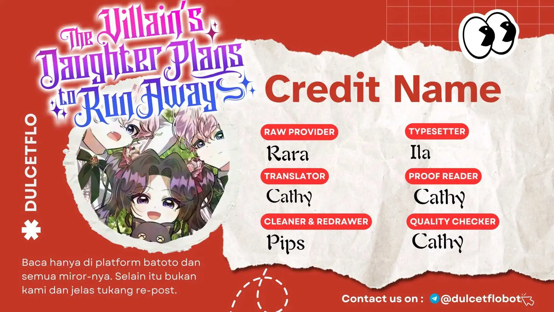 Manhwa The Villain’s Daughter Plans To Run Away Chapter 73 gambar 2