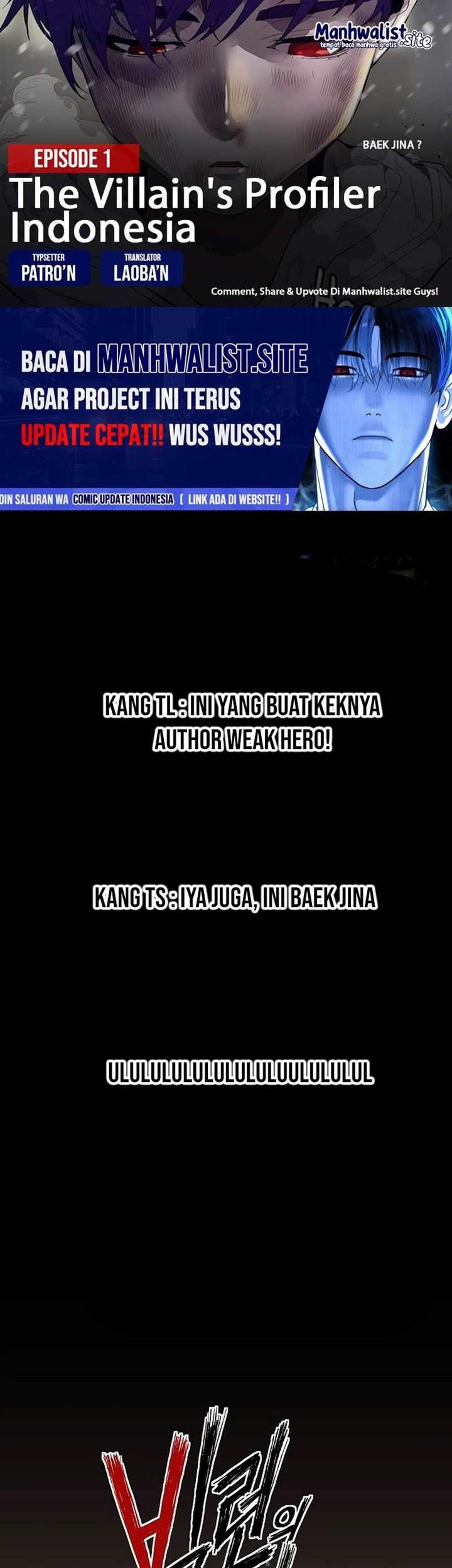 Baca Komik The Villain’s Profiler Chapter 1 Gambar 1