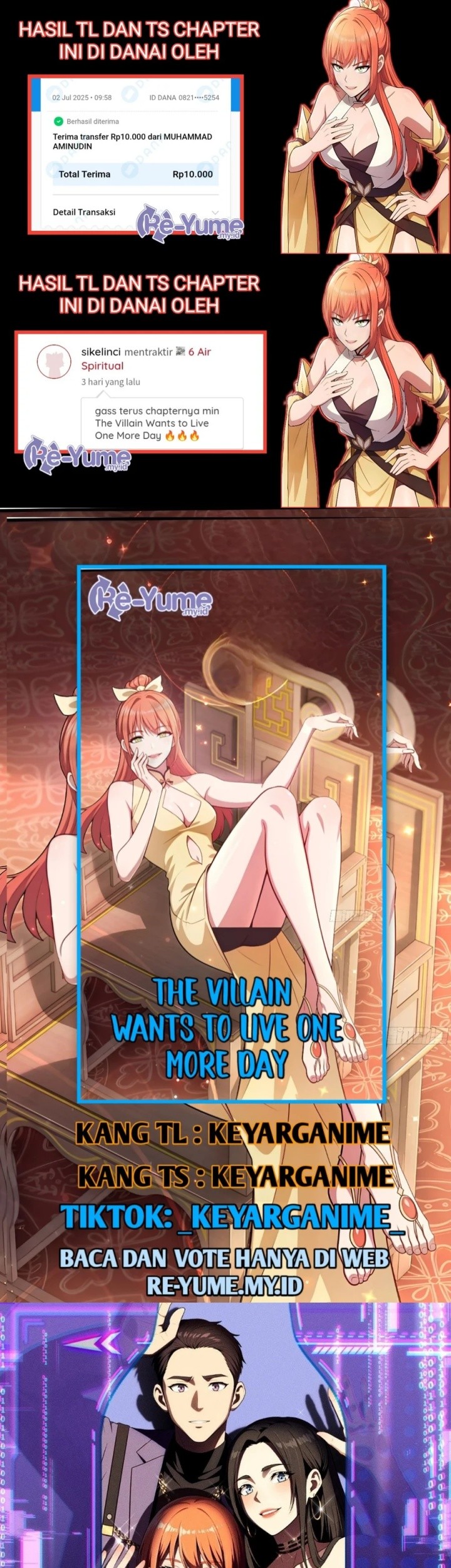 Baca Komik The Villain Wants to Live One More Day Chapter 39 Gambar 1