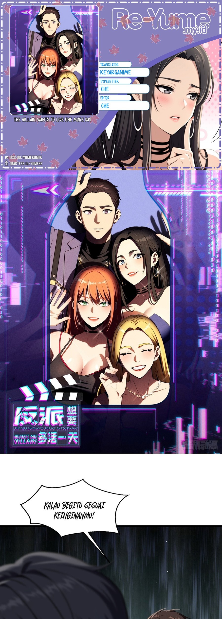 Baca Komik The Villain Wants to Live One More Day Chapter 4 Gambar 1