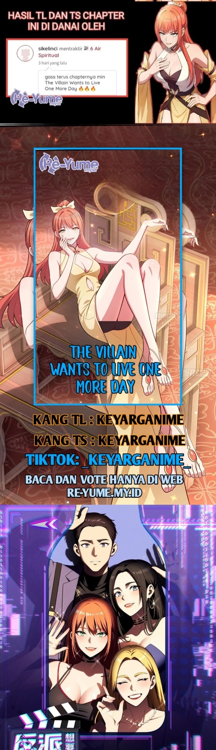 Baca Komik The Villain Wants to Live One More Day Chapter 40 Gambar 1