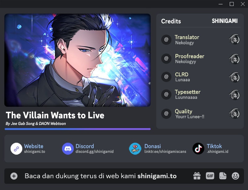 Baca Komik The Villain Wants To Live Chapter 36 Gambar 1