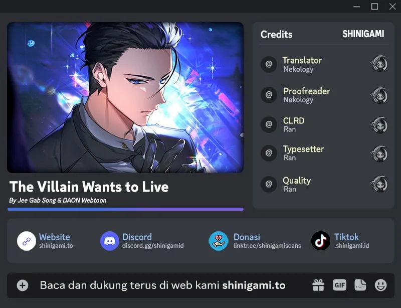 Komik The Villain Wants To Live Chapter 63 gambar 1