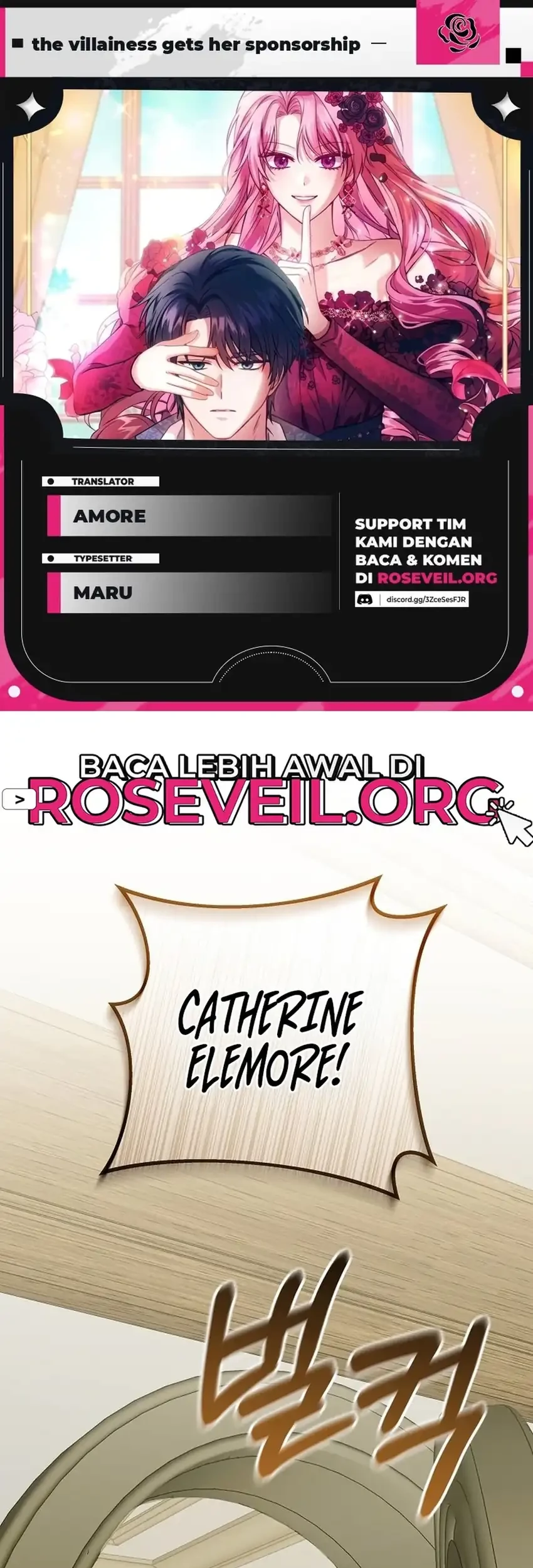 Komik The Villainess Gets Her Sponsorship Chapter 17 gambar 1