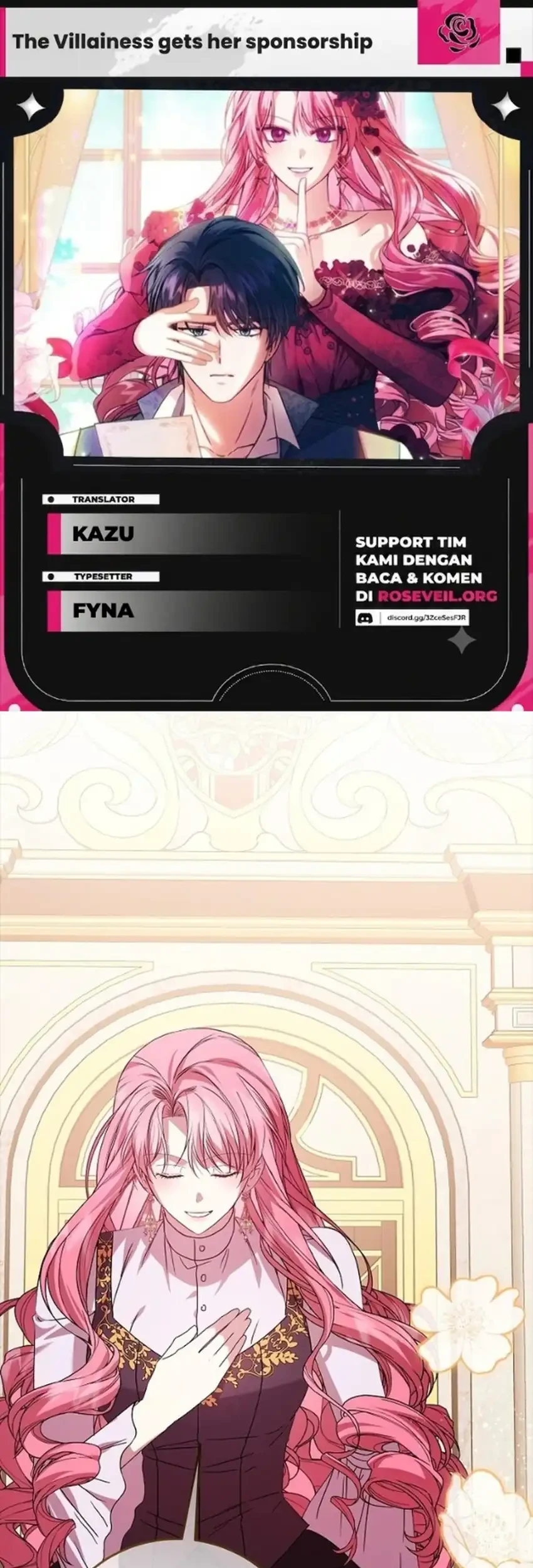 Komik The Villainess Gets Her Sponsorship Chapter 19 gambar 1