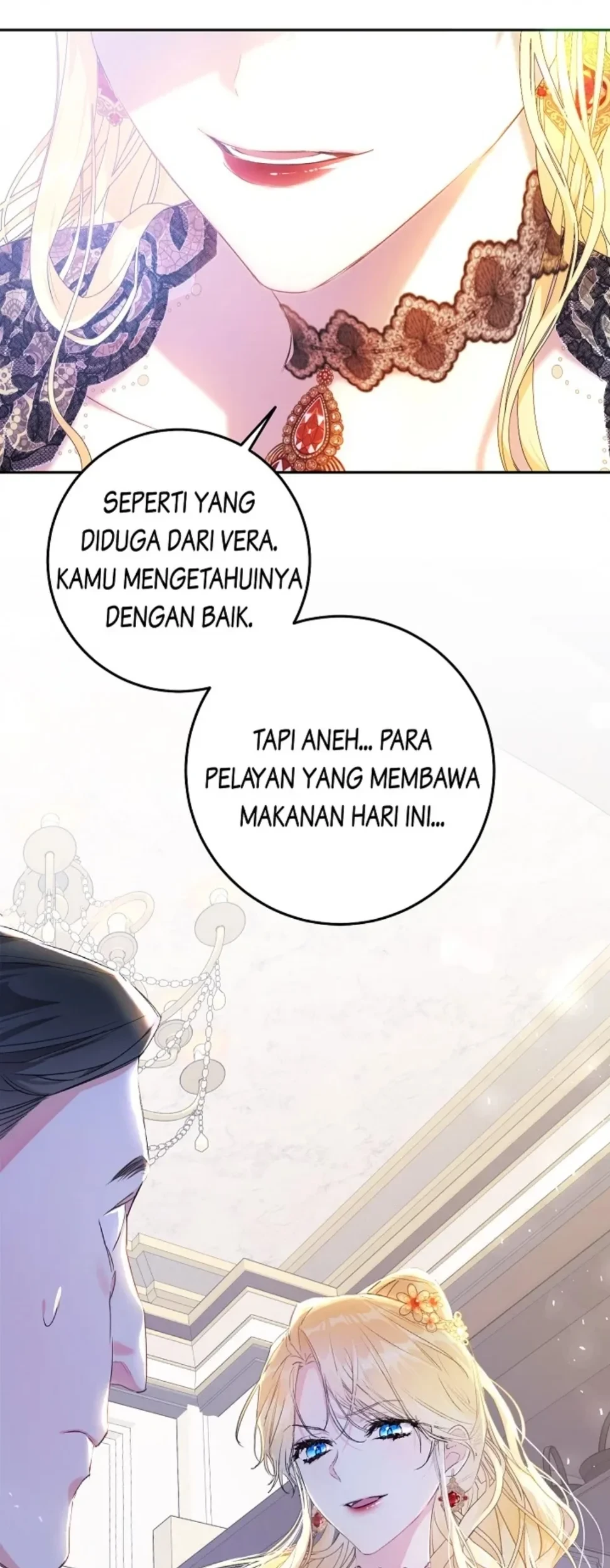 The Villainess Is a Marionette Chapter 27 Gambar 35