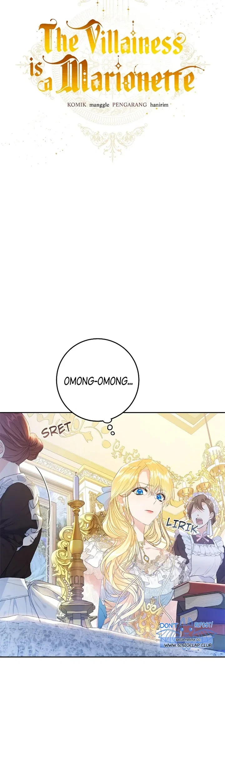 The Villainess Is a Marionette Chapter 39 Gambar 9