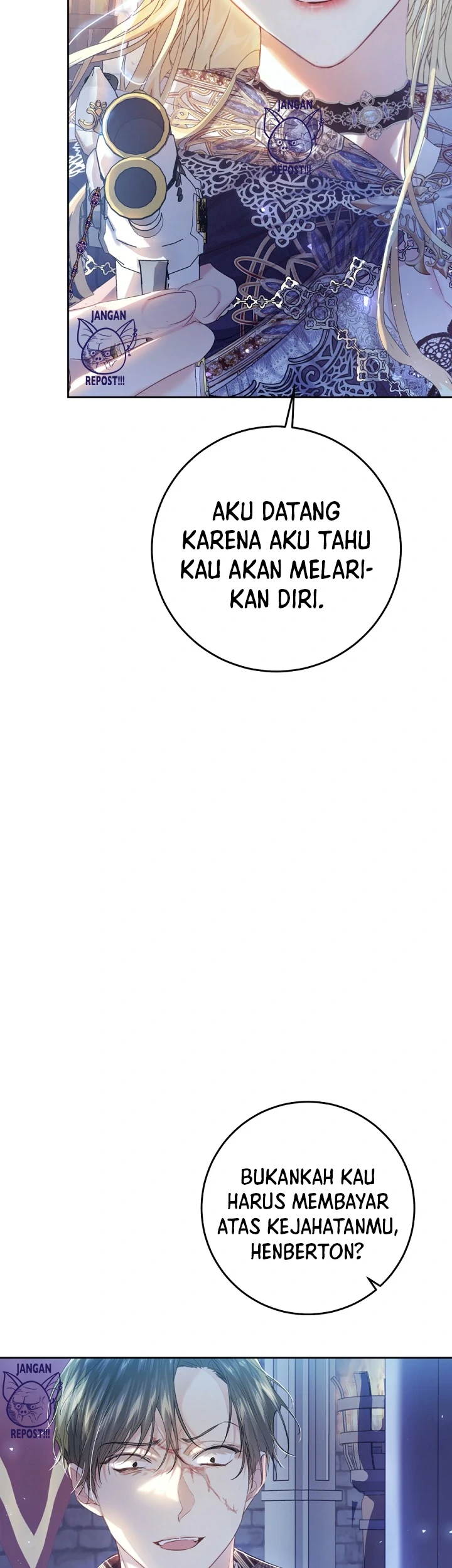 The Villainess Is a Marionette Chapter 55 Gambar 42