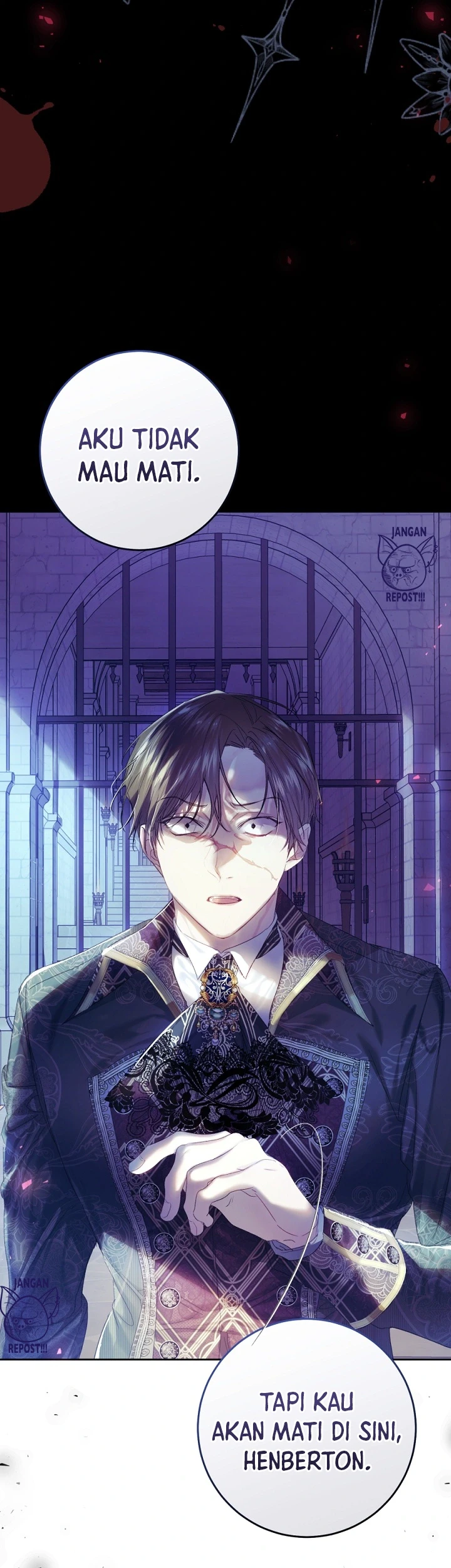 The Villainess Is a Marionette Chapter 55 Gambar 56