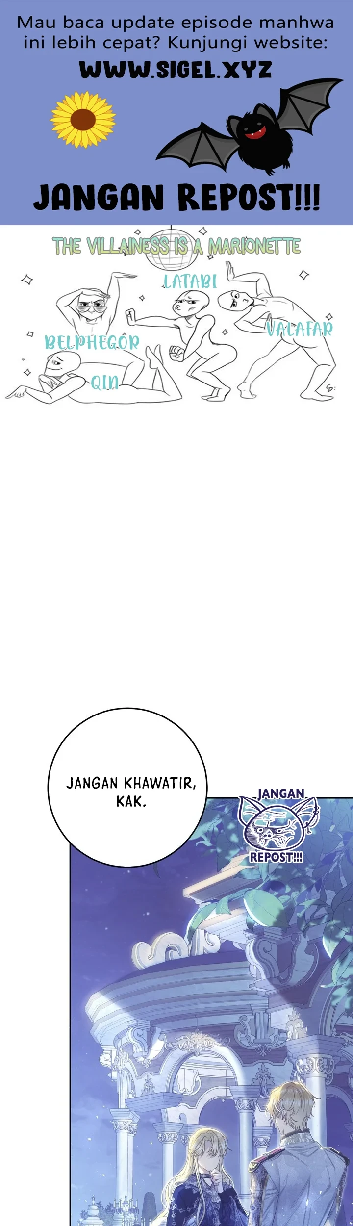 Komik The Villainess Is a Marionette Chapter 58 gambar nomor 1