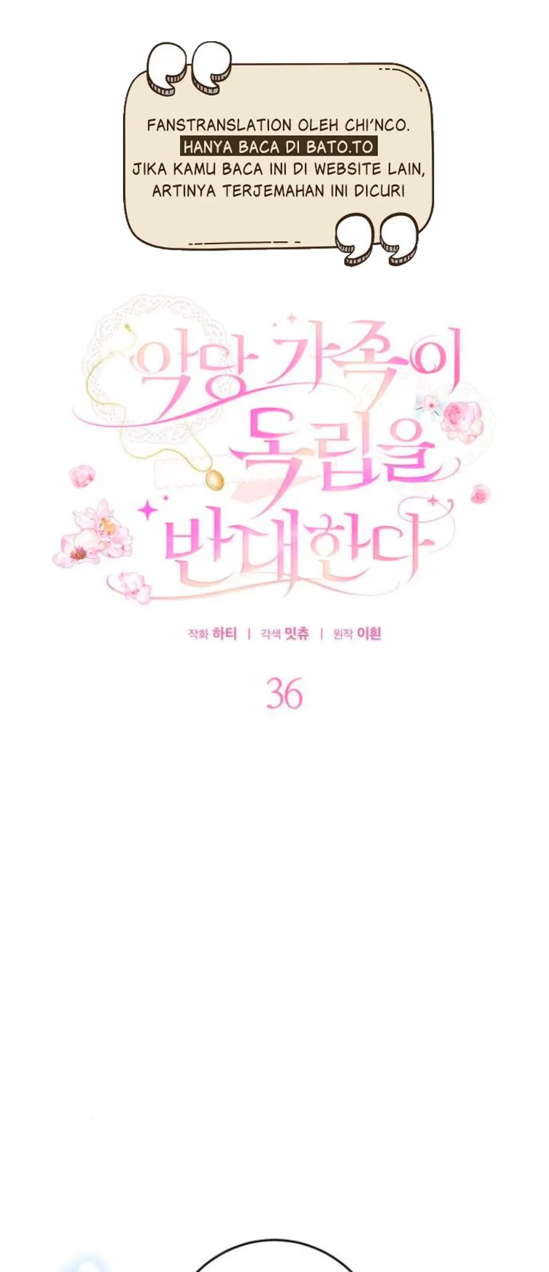 Baca Manhwa The Villainous Family is Against Independence Chapter 36 Gambar 2