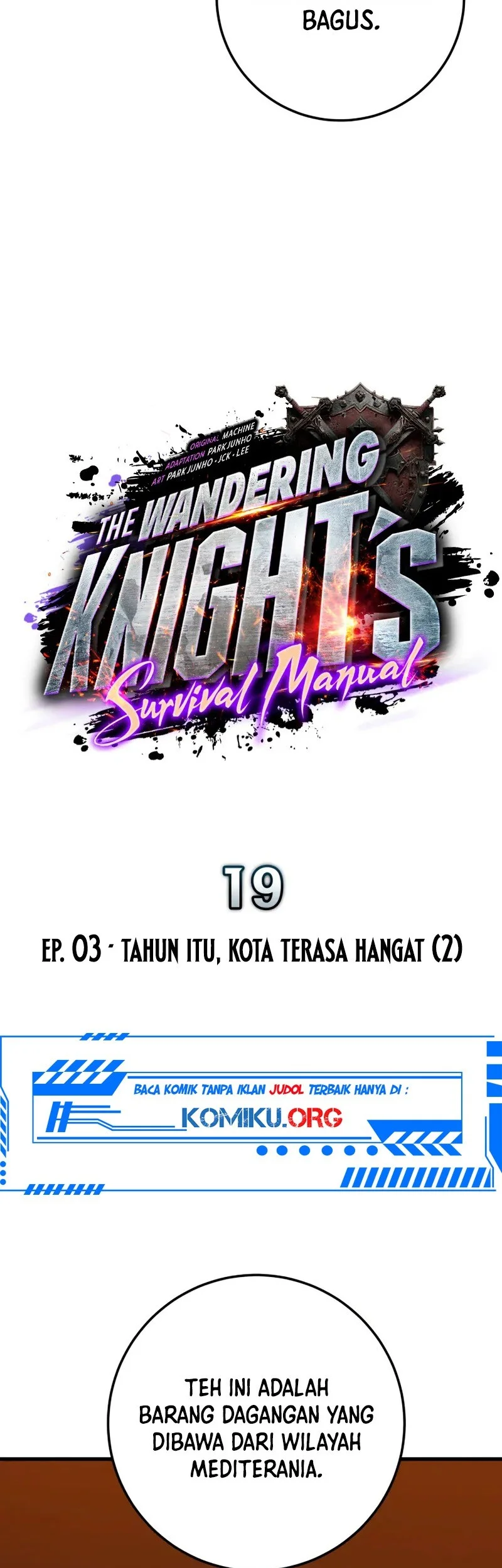 The Wandering Knight's Survival Manual Chapter 19 Gambar 14