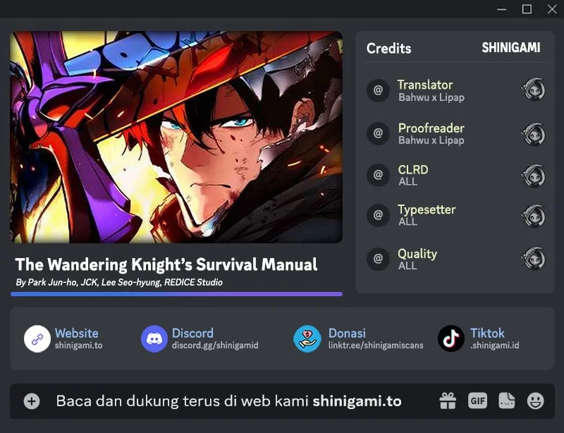 Komik The Wandering Knight's Survival Manual Chapter 21 gambar 1