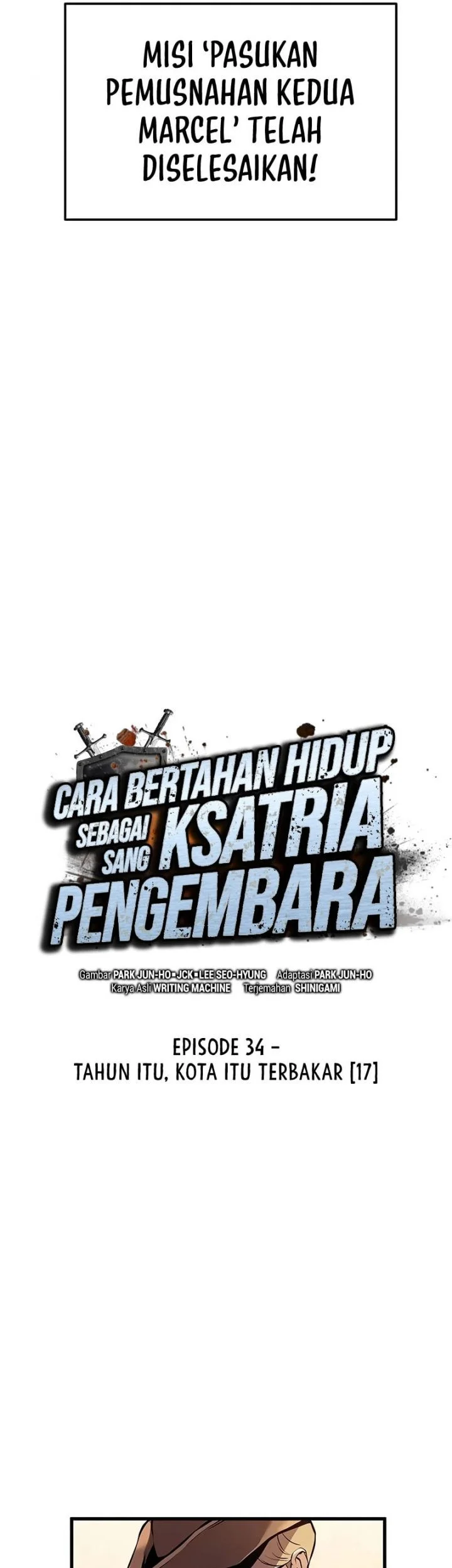 The Wandering Knight's Survival Manual Chapter 34 Gambar 49