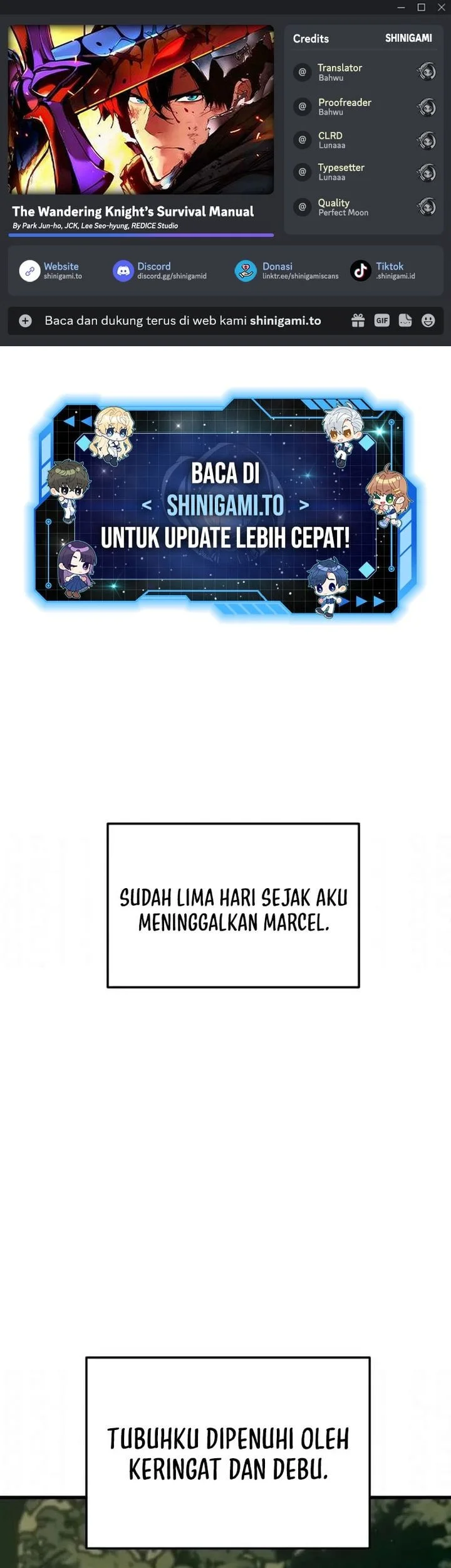 Komik The Wandering Knight's Survival Manual Chapter 37 gambar 1