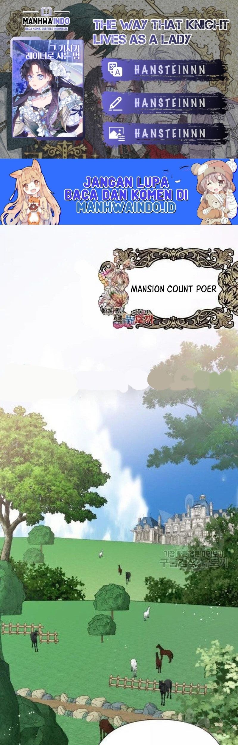 Baca Komik The Way That Knight Lives As a Lady Chapter 58 Gambar 1