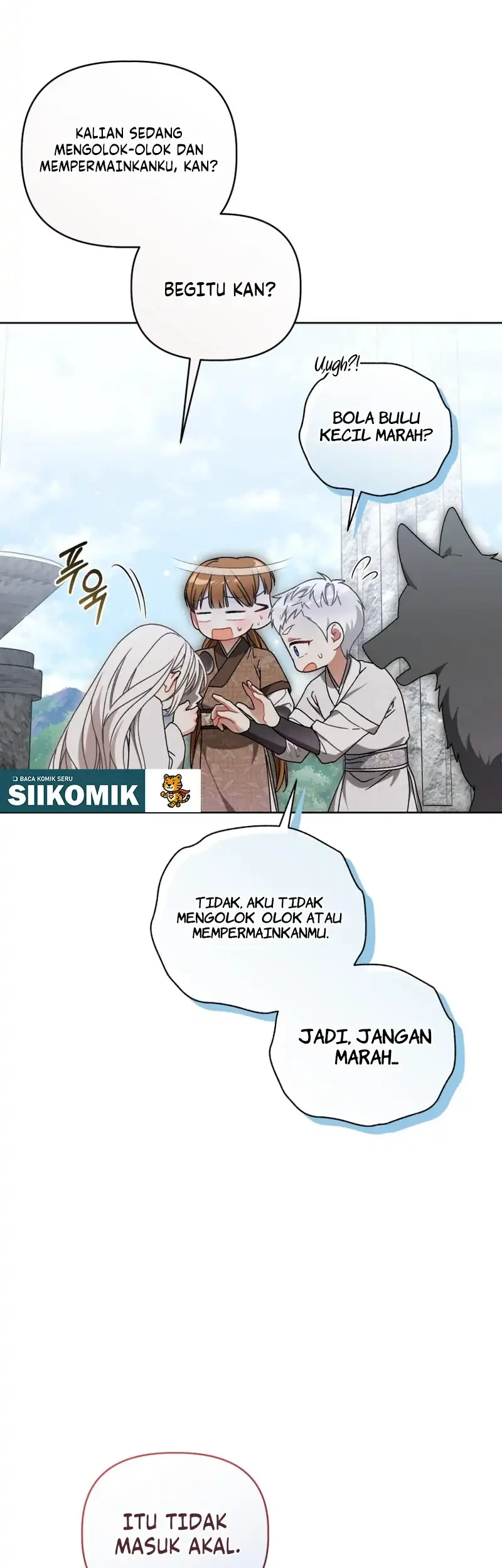 The White Tiger Clan’s Baby Cotton Ball Chapter 32 Gambar 49
