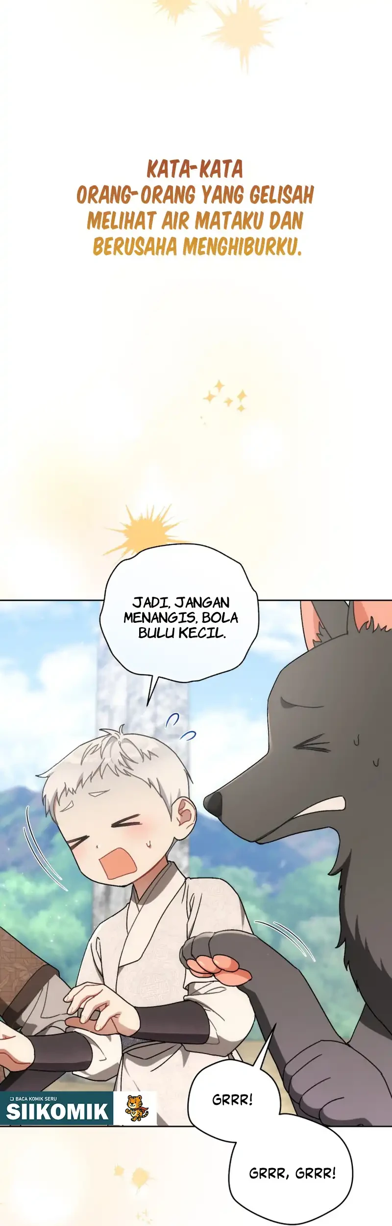 The White Tiger Clan’s Baby Cotton Ball Chapter 32 Gambar 54