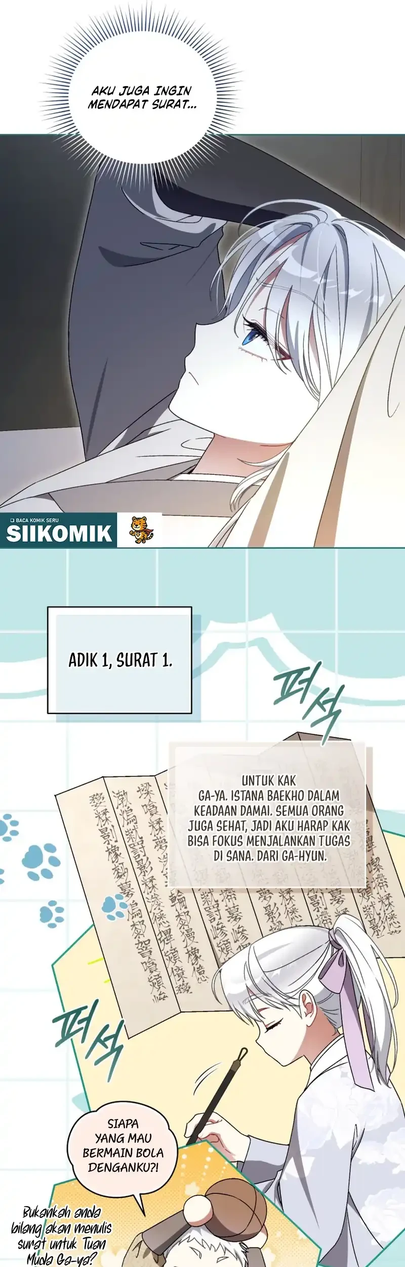 The White Tiger Clan’s Baby Cotton Ball Chapter 33 Gambar 49