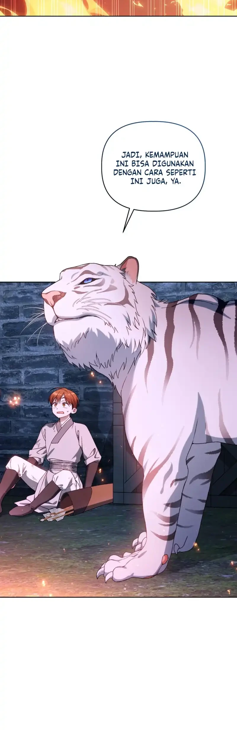 The White Tiger Clan’s Baby Cotton Ball Chapter 35 halaman 14