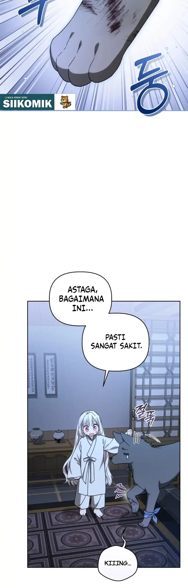 The White Tiger Clan’s Baby Cotton Ball Chapter 36 halaman 33