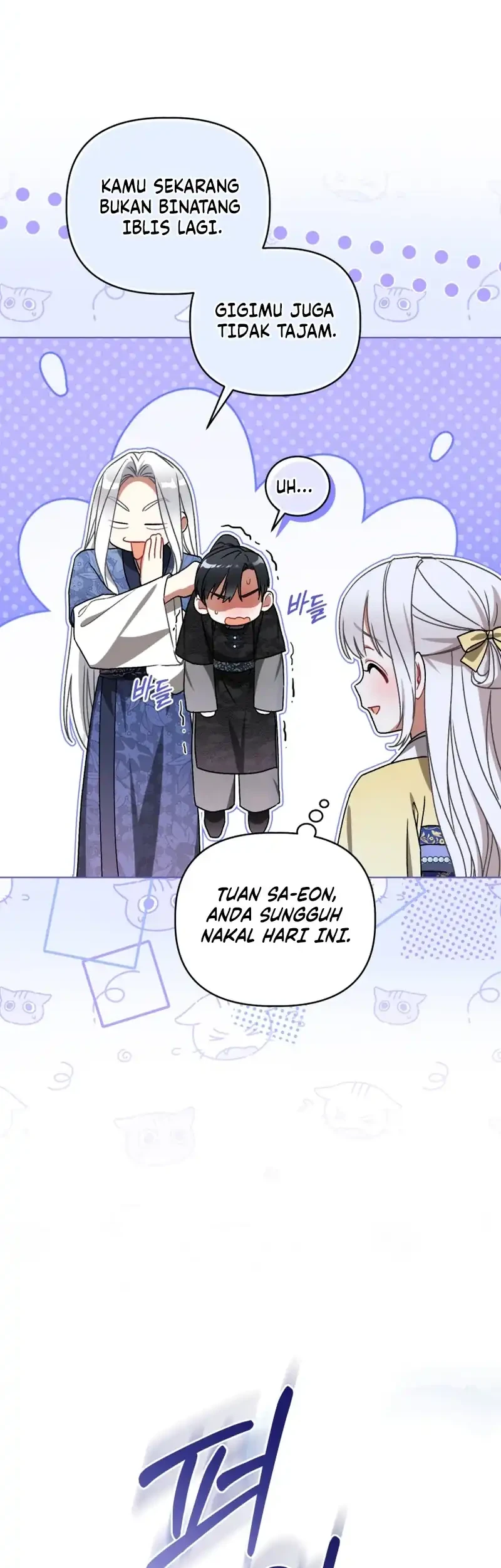 The White Tiger Clan’s Baby Cotton Ball Chapter 37 Gambar 53