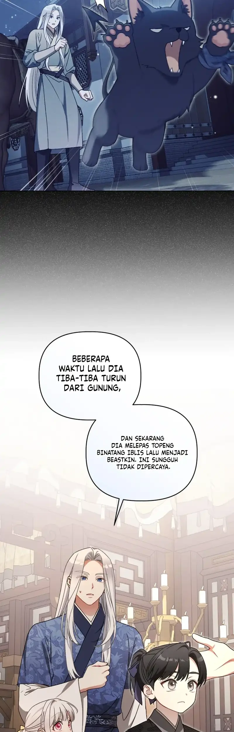 The White Tiger Clan’s Baby Cotton Ball Chapter 37 halaman 8