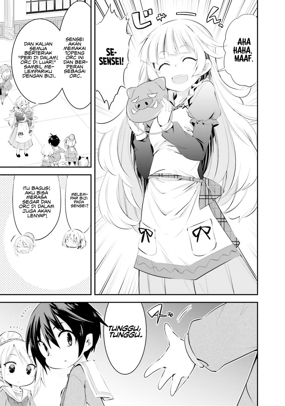 The World of Otome Games Kindergarten is Tough for Mobs Chapter 12 Gambar 4