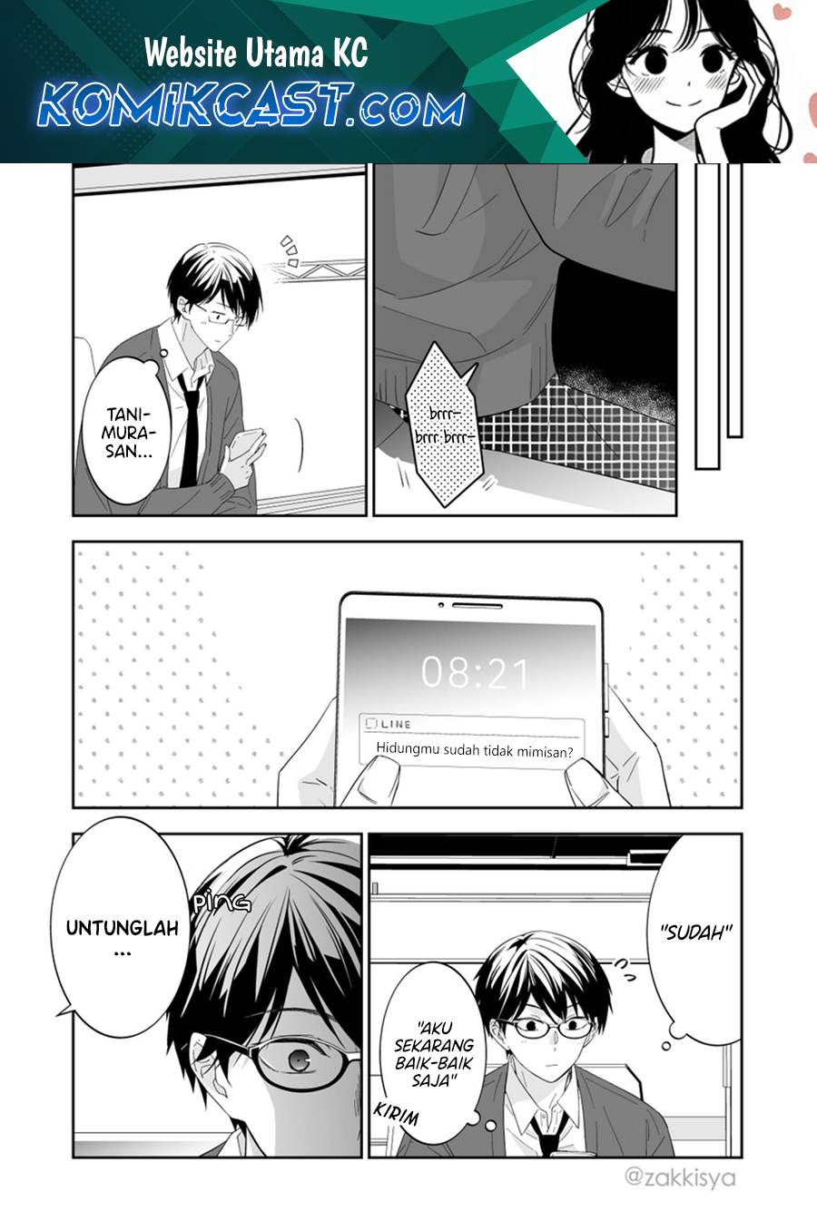 Baca Manga The World Will Be Destroyed Tomorrow, so I Want to Rub Your Boobs Chapter 18 Gambar 2