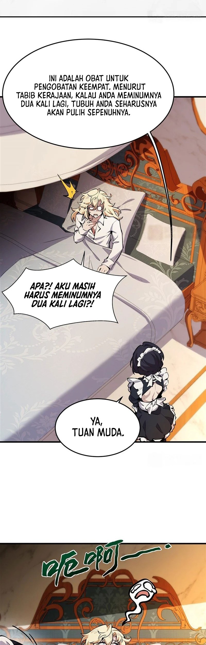 Baca Manhua The Yellow-haired Villain in Female Main Character’s Novel wants Happiness Chapter 12 Gambar 2