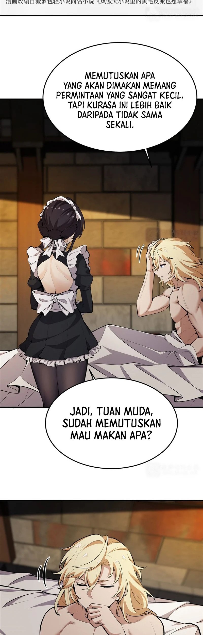 Baca Manhua The Yellow-haired Villain in Female Main Character’s Novel wants Happiness Chapter 19 Gambar 2